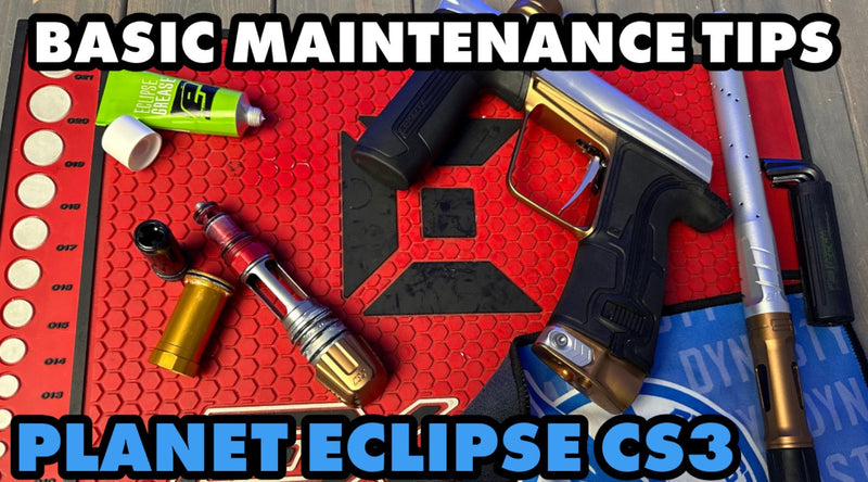 Basic Maintenance Tips - Planet Eclipse CS3 Paintball Gun