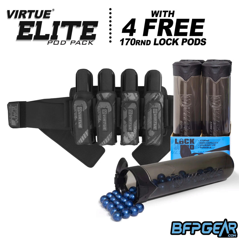 Virtue Elite Pack 4+7 Graphic Black w/ Free 170rnd Lock Pods