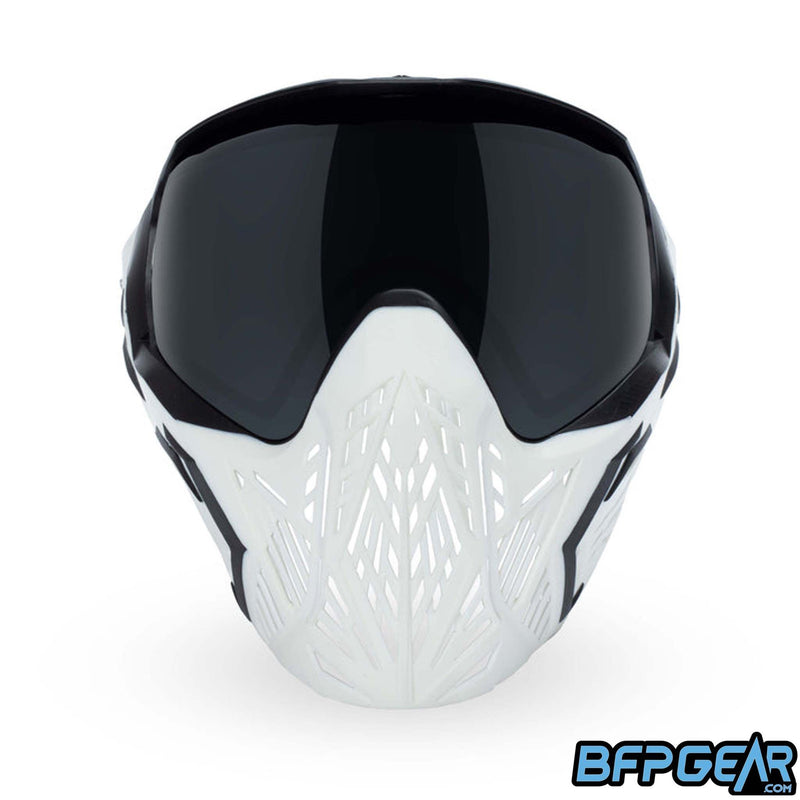 Front facing view of the CMD goggle. This shows off the superior ventilation that the CMD has.