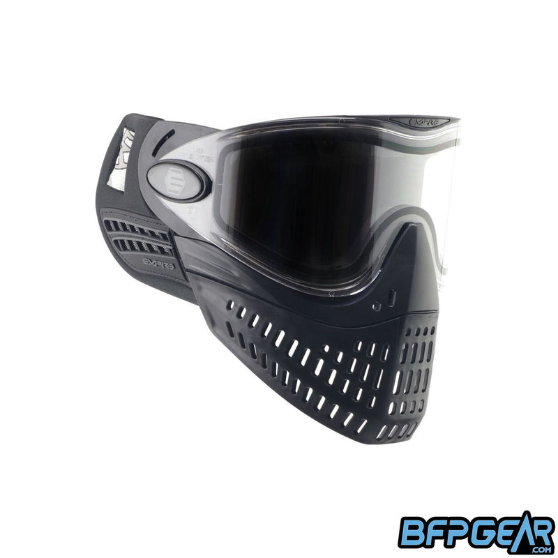 The Empire E-Vent goggle in all black.