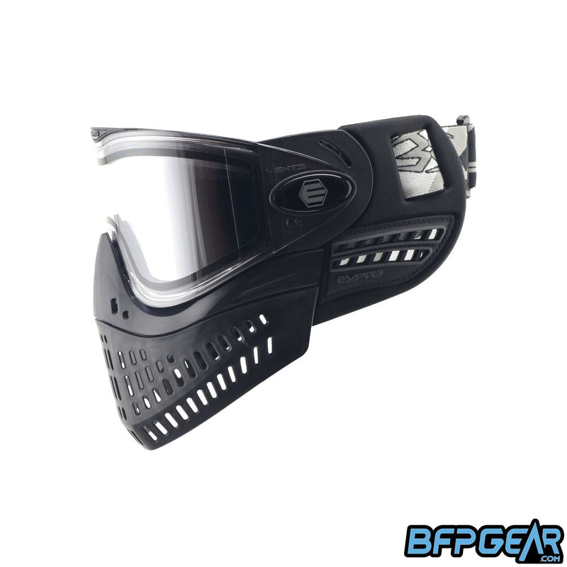 The Empire E-Vent goggle in all black.