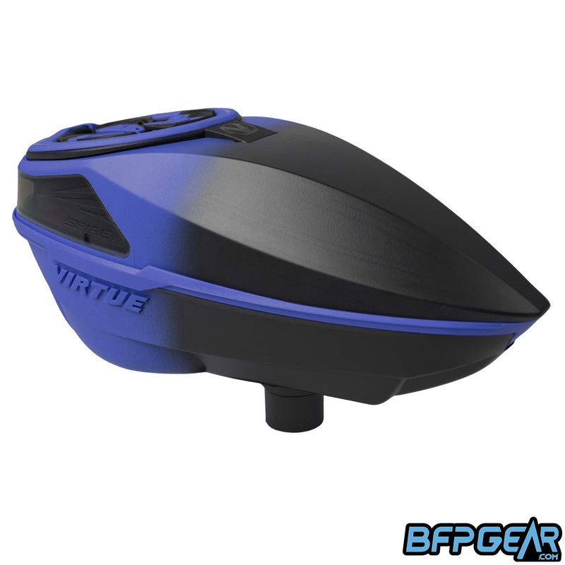 Virtue Spire V Paintball Loader - Blue Black Fade