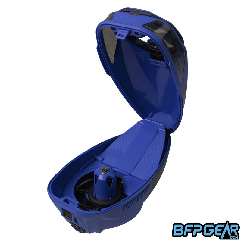 Virtue Spire V Paintball Loader - Blue Black Fade