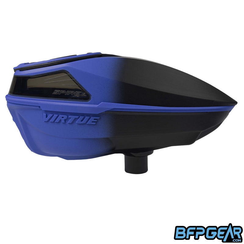 Virtue Spire V Paintball Loader - Blue Black Fade