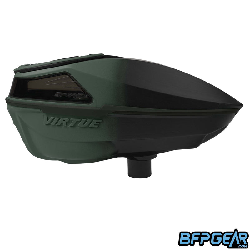 Virtue Spire V Paintball Loader - Olive Black Fade