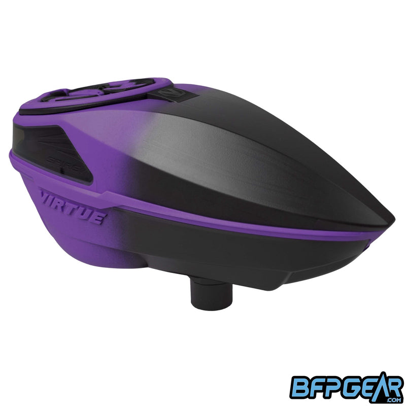 Virtue Spire V Paintball Loader - Purple Black Fade