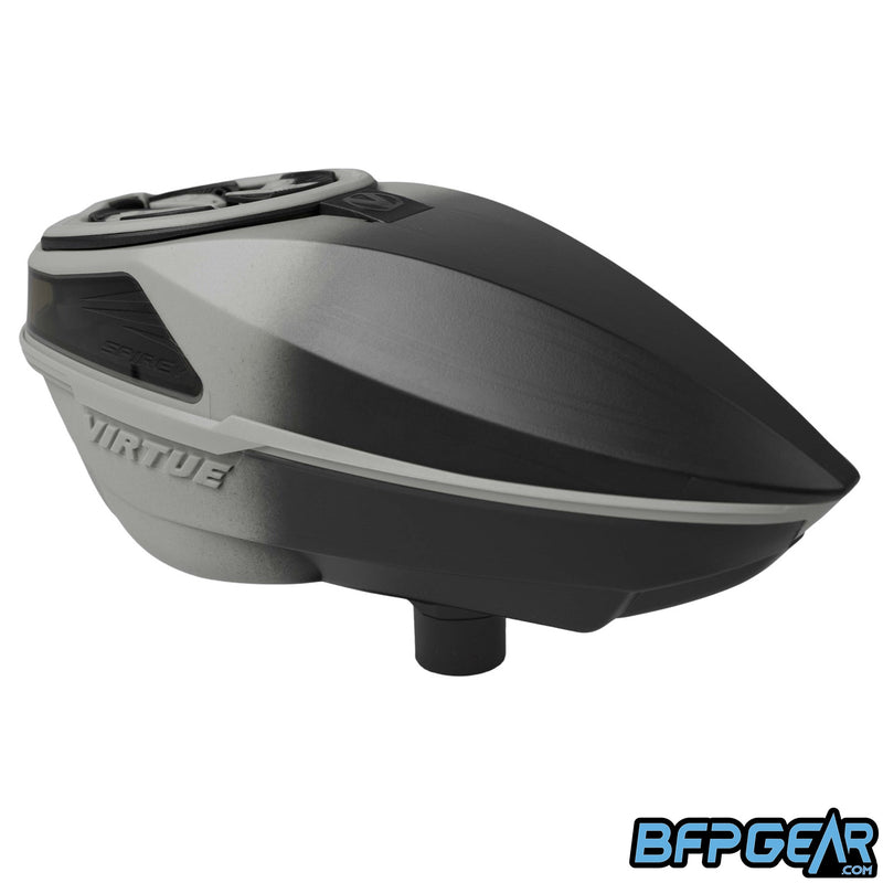 Virtue Spire V Paintball Loader - Silver Black Fade