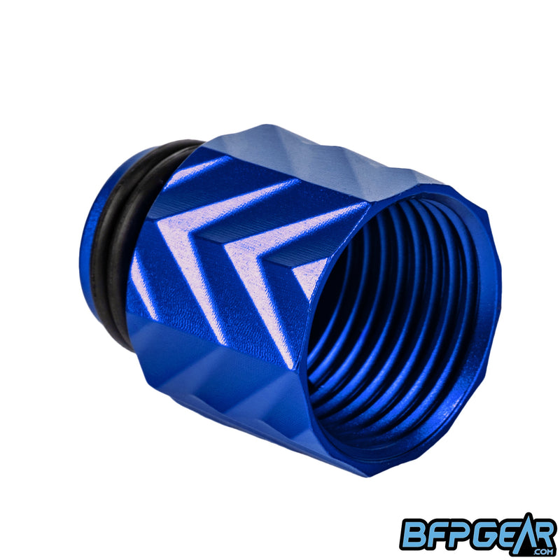 Each thread protector fits on any paintball air tank regulator.