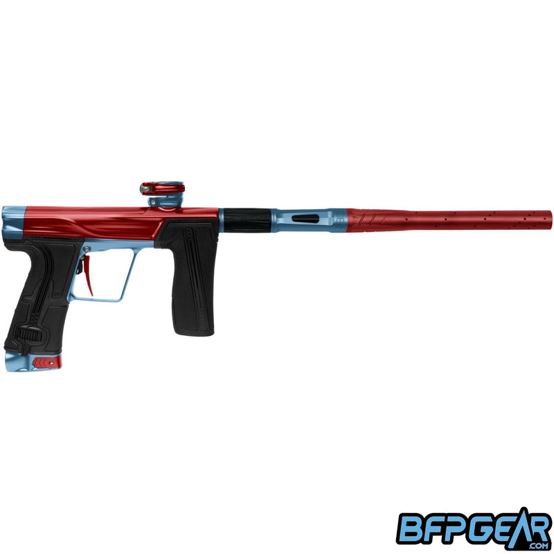 The Planet Eclipse GEO R5 in Redemption (red and electric blue)