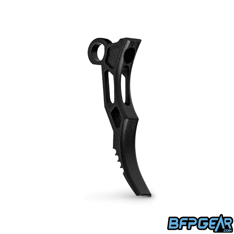 The HK Army Death Blade Trigger for the CS2, CS3, and Geo R5 in the Grim style, color is black.