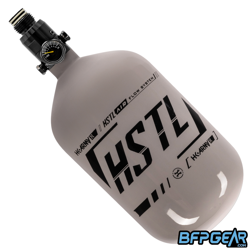 HK Army HSTL 68ci air tank in grey and black.