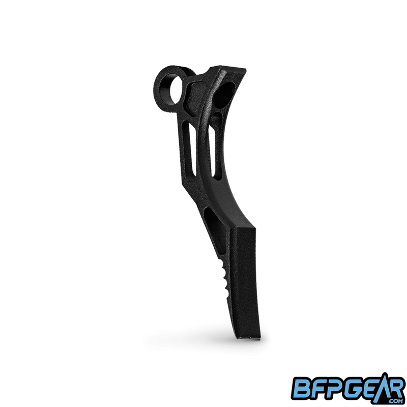 The HK Army Death Blade Trigger for the CS2, CS3, and Geo R5 in the Reaper style, color is black.