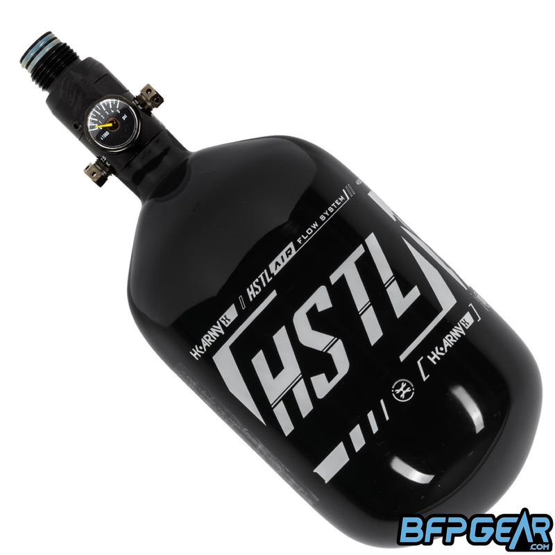 The HK Army HSTL 68ci air tank in black.