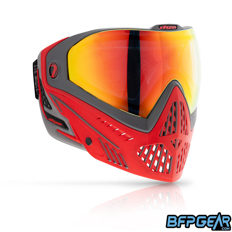 The Dye i5 goggle in the Shadow Fire colorway