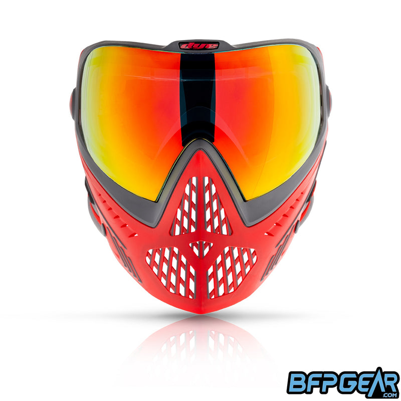 The Dye i5 goggle in the Shadow Fire colorway