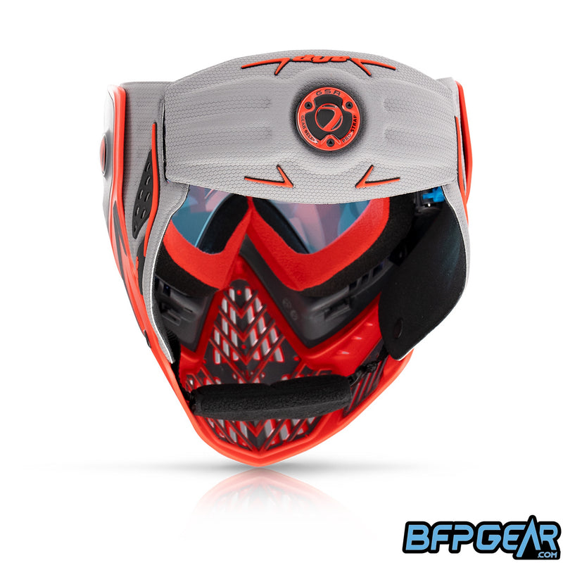 The Dye i5 goggle in the Shadow Fire colorway