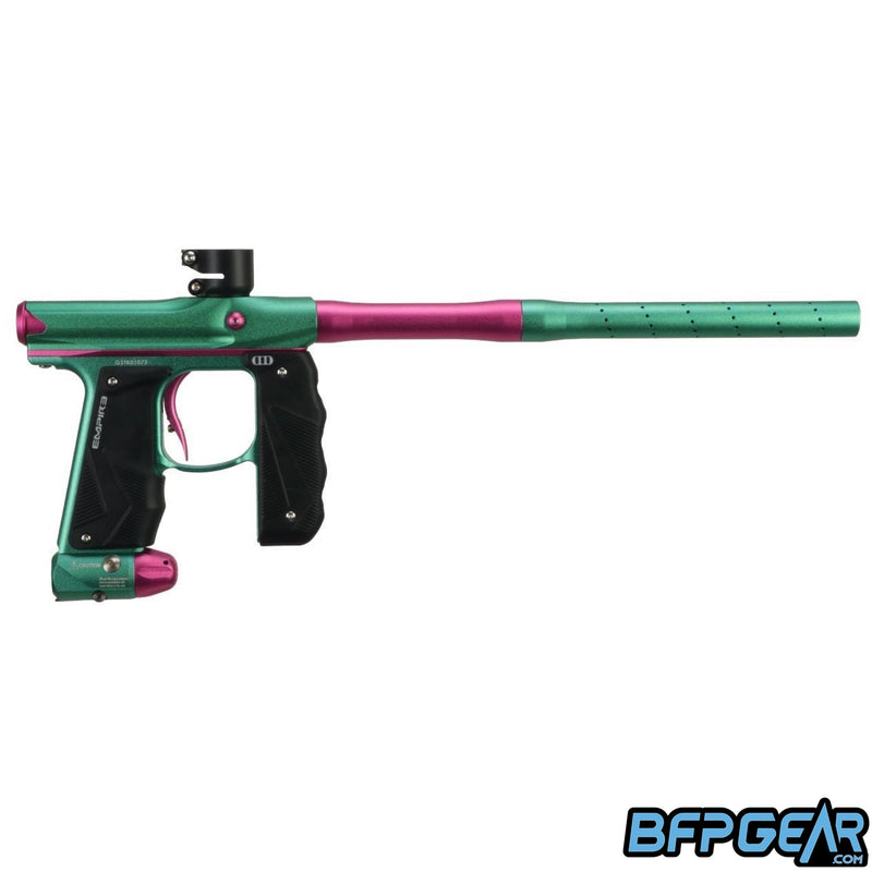 The Empire Mini GS in Dust Teal and Dust Hot Pink.