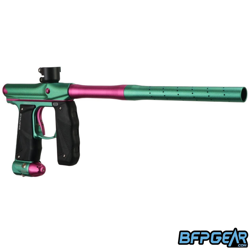 The Empire Mini GS in Dust Teal and Dust Hot Pink.