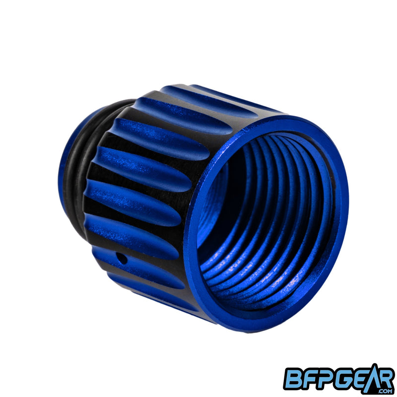 Each thread protector fits onto any paintball air tank regulator.