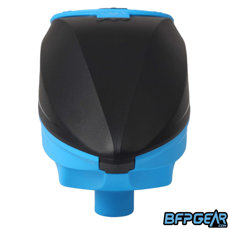 Virtue Spire iR2 Electronic Paintball Loader - Black Cyan SE