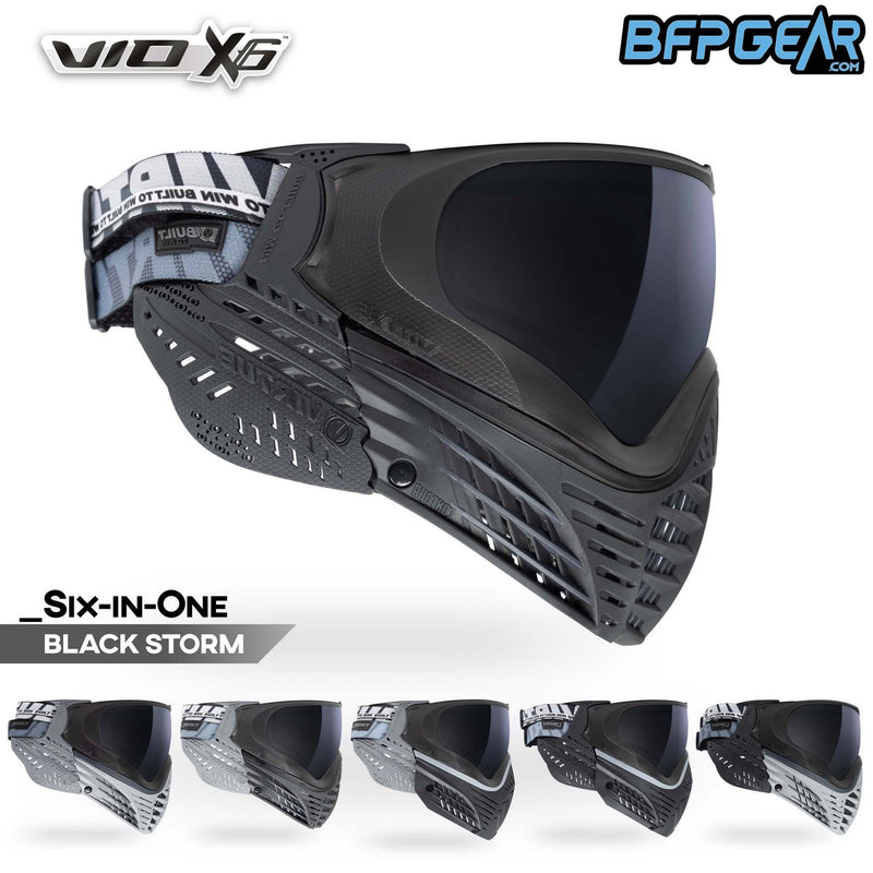 Virtue VIO X6 Goggle - Black Storm