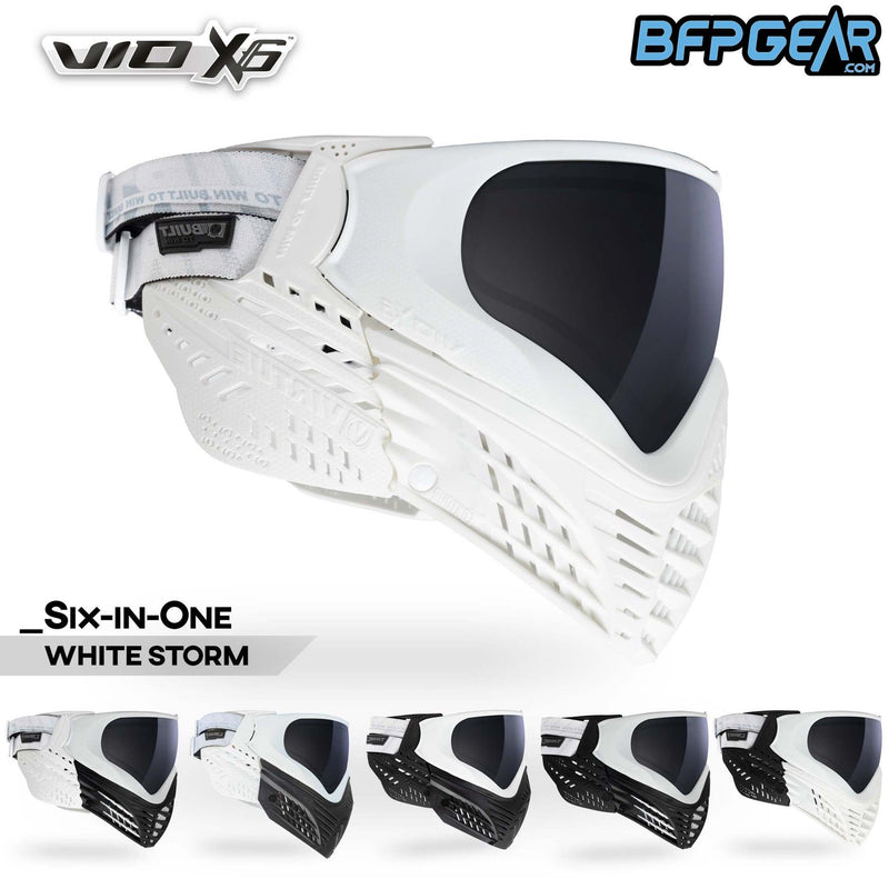 Virtue VIO X6 Goggle - White Storm