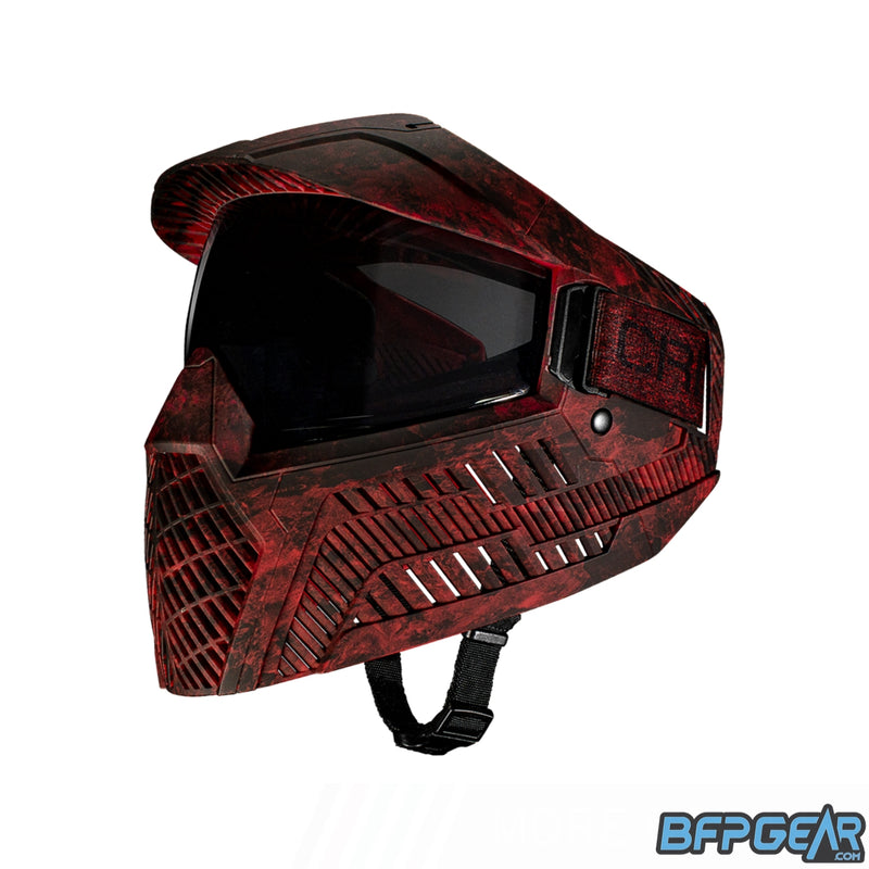 Carbon OPR Full Head Coverage Thermal Paintball Goggles Mask - Black